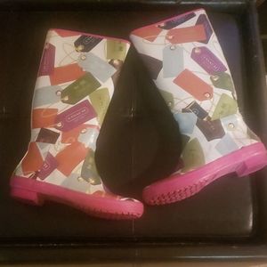 Coach Rainboots